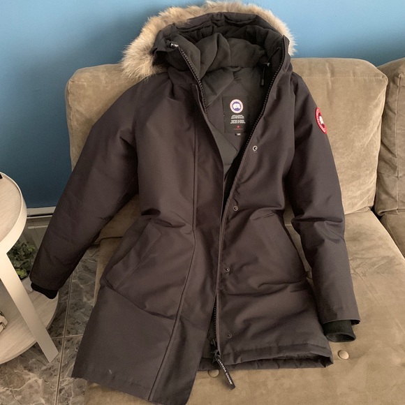 canada goose victoria parka black xs